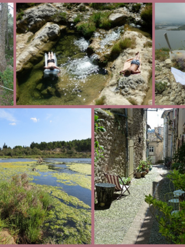 Traveling slowly and relaxing