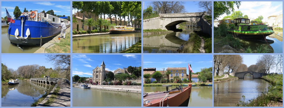 Walking along the canal