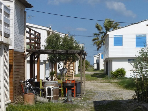 Les chalets sur pilotis de Gruissan