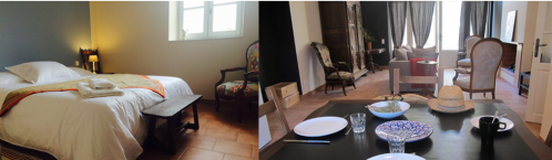Apartamentos con encanto del Domaine Paul Huc, en una antigua bodega