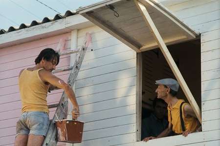 Renovation des chalets 37 2 le matin